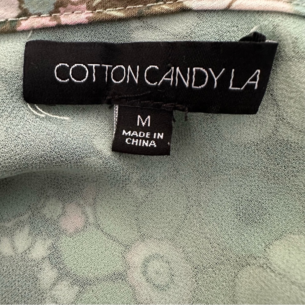 Cotton Candy Floral Skirt & Top Set Size M & L - Picture 11 of 12